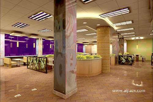 在鄭州開一家快餐店，快餐店怎樣裝修設(shè)計(jì)