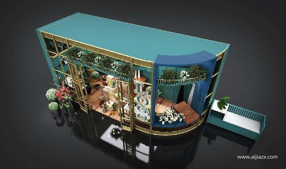 　　鄭州花店裝修設計攻略，人氣花店如何裝修打造
