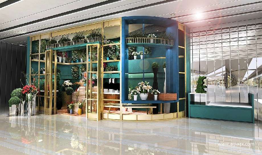　　鄭州花店裝修設計攻略，人氣花店如何裝修打造
