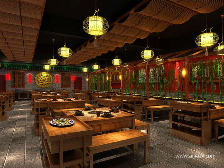 鄭州火鍋店裝修設(shè)計說明，火鍋店裝修設(shè)計規(guī)范