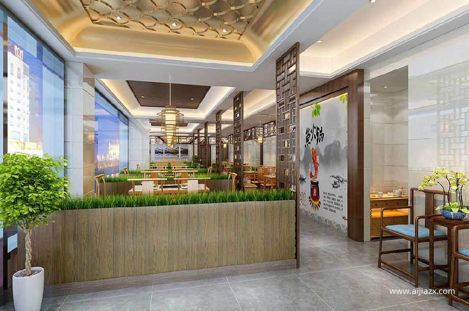 鄭州茶館的裝飾多少錢(qián)，小型茶樓裝修效果圖