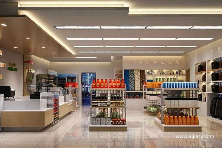 鄭州便利店裝修設(shè)計方案，多元化體驗的便利店設(shè)計