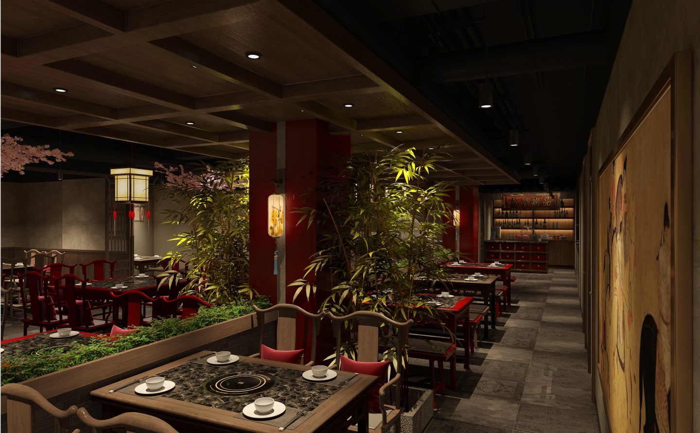 火鍋店設(shè)計(jì)：創(chuàng)造熱烈氛圍，吸引食客無(wú)數(shù)